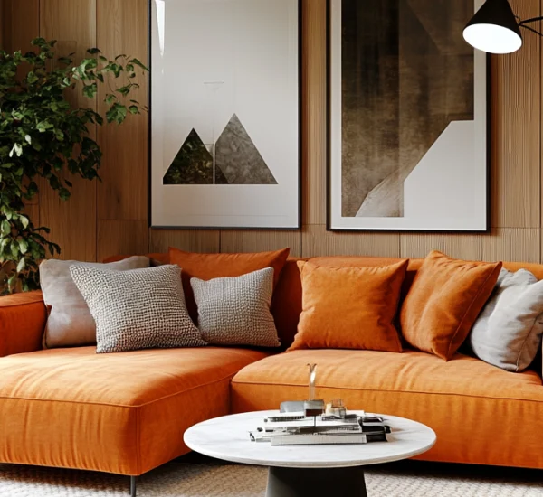 Spend Vs. Save: Tangy Tangerine Accents
